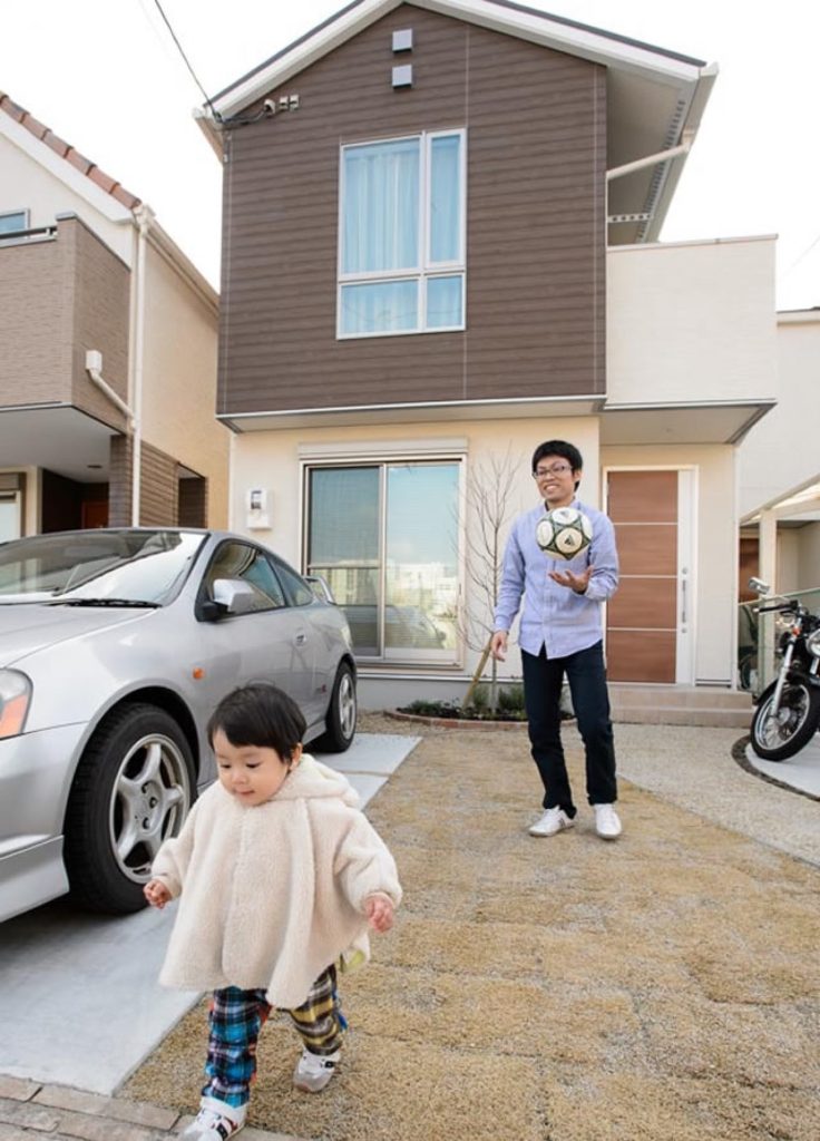 子どもとボール遊びも楽しめるアプローチ