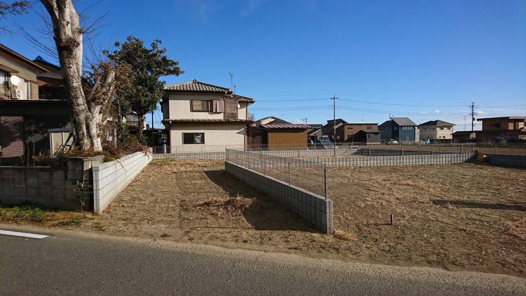 エースホーム太田店白石建設彩の杜B区画北西写真