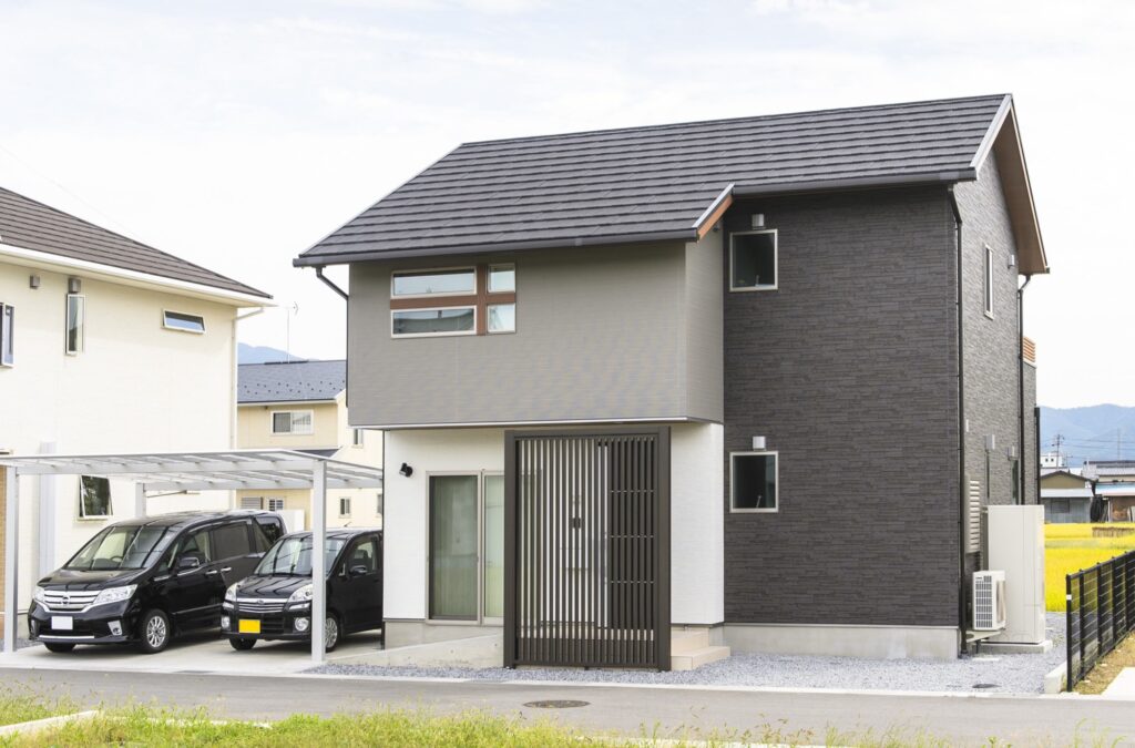 土間でロードバイクを楽しめる家