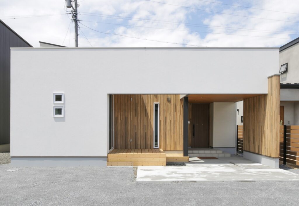 平屋の外観