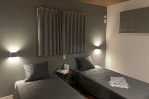 NOON展示用夜の寝室