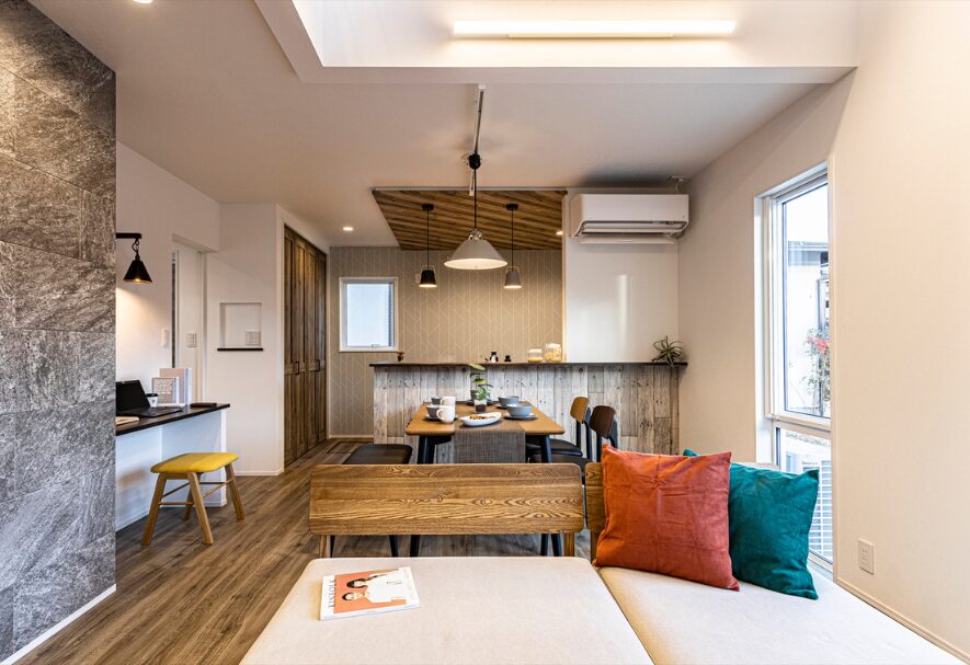 個性が光るマイホームに～アクセントクロスの取り入れ方～