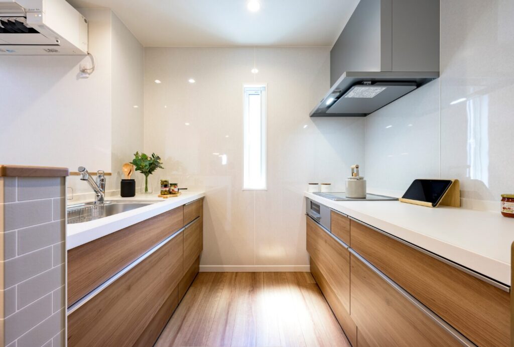 限られた空間を活かすⅡ型キッチン