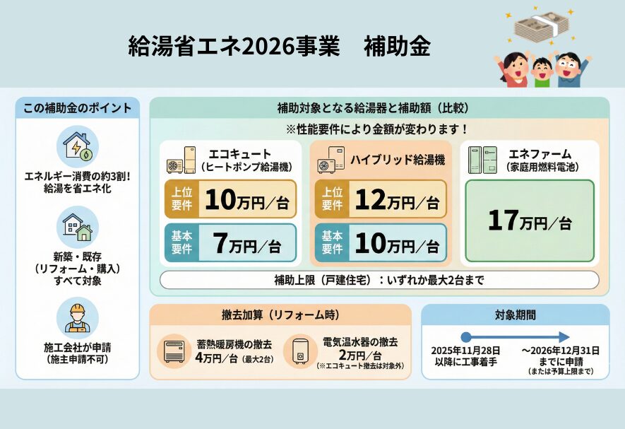 【速報】2026年度 住宅向け省エネルギー関連補助金について（第2弾）