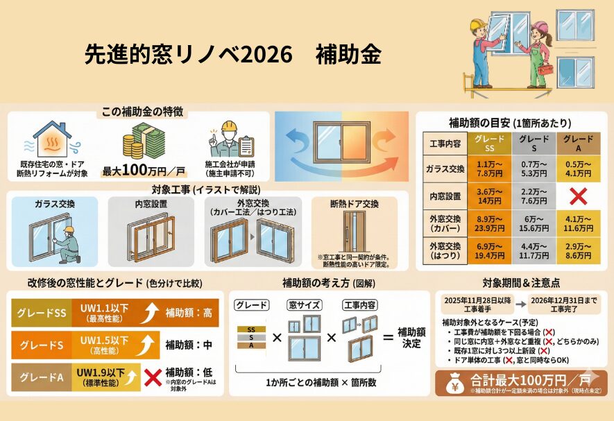 【速報】2026年度 住宅向け省エネルギー関連補助金について（第2弾）